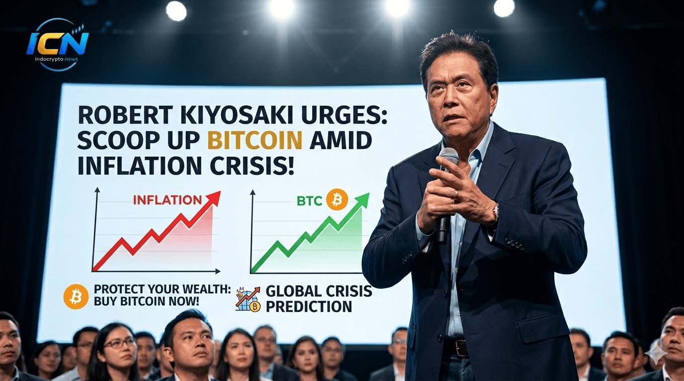 ROBERT KIYOSAKI DESAK BORONG BITCOIN DI TENGAH KRISIS INFLASI!