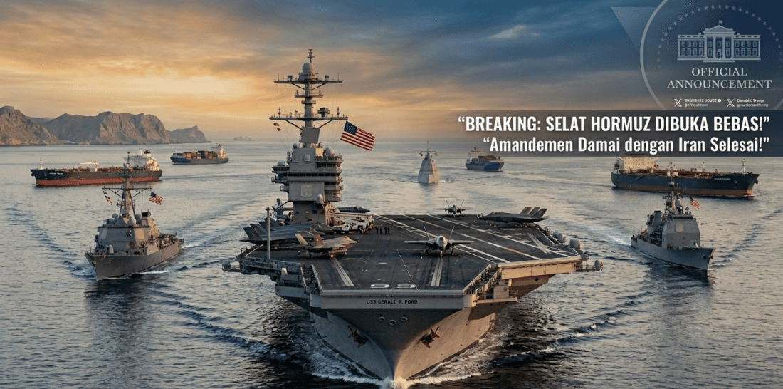 perang iran as berakhir, dibukanya selat hormuz